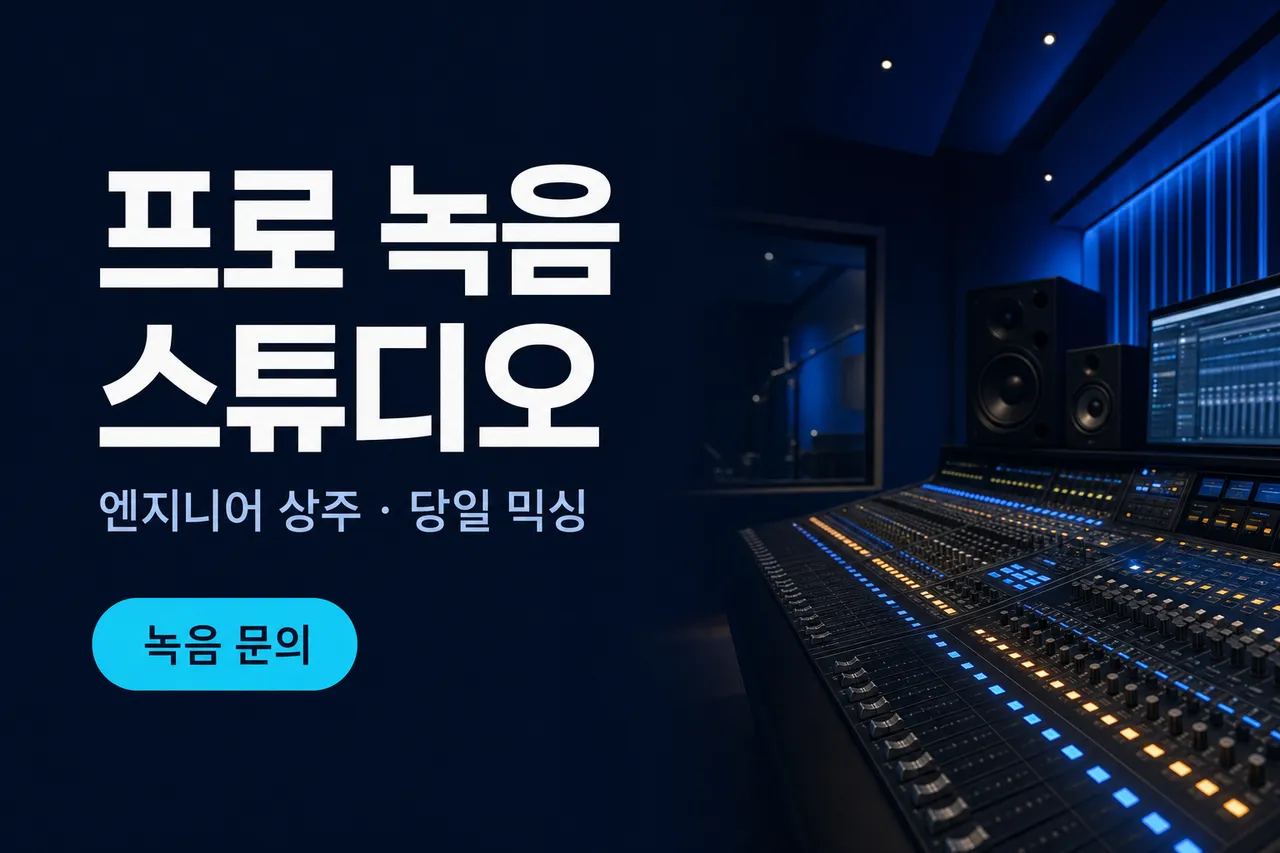 프로 녹음 스튜디오, 엔지니어 상주